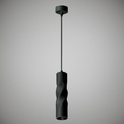 Подвес PRDS2463-P BK черный GU10 d55, PRD21